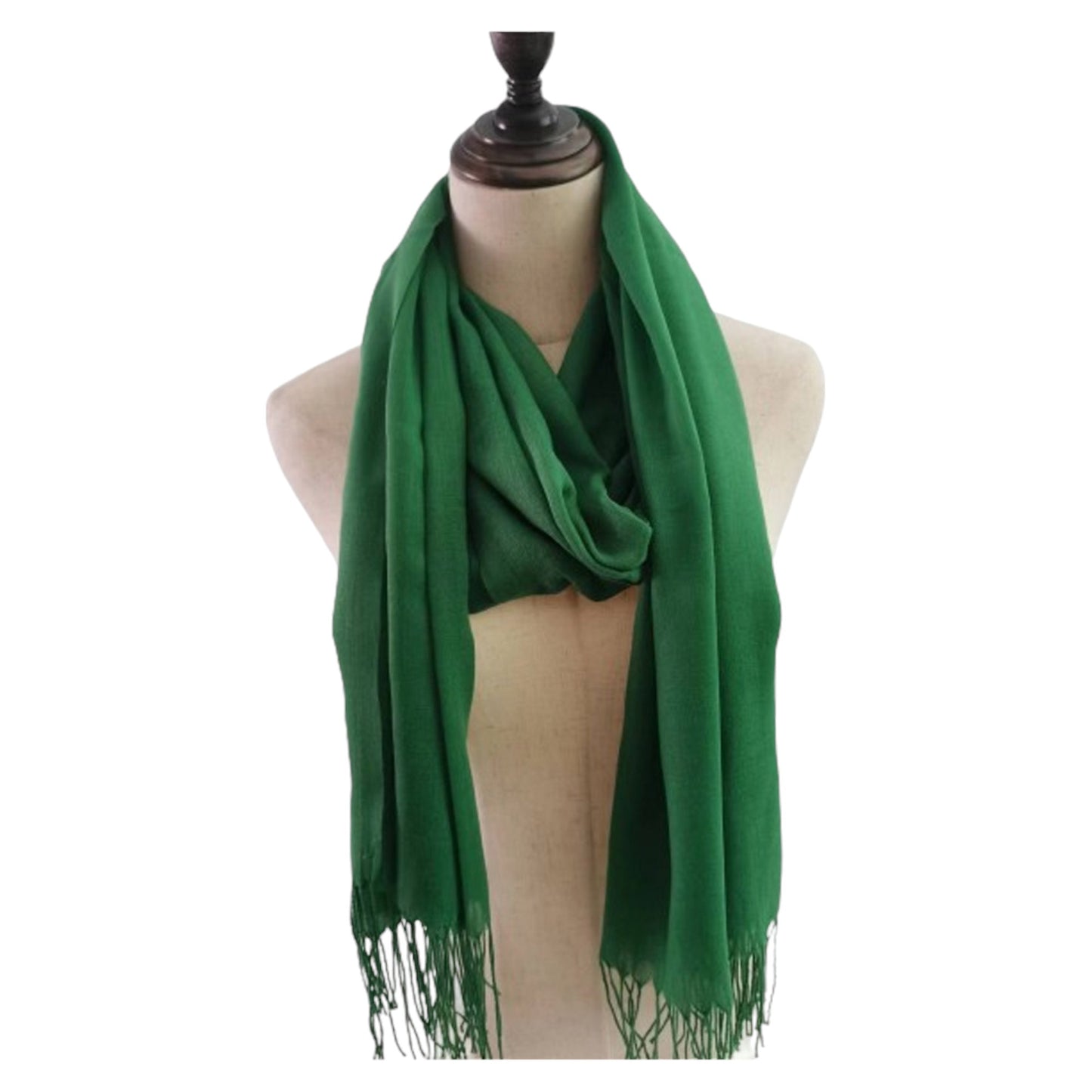 Plain Viscose Scarves VP1211B (12PC)