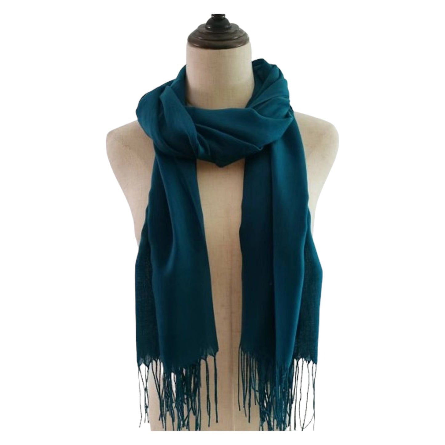 Plain Viscose Scarves VP1211C (12PC)