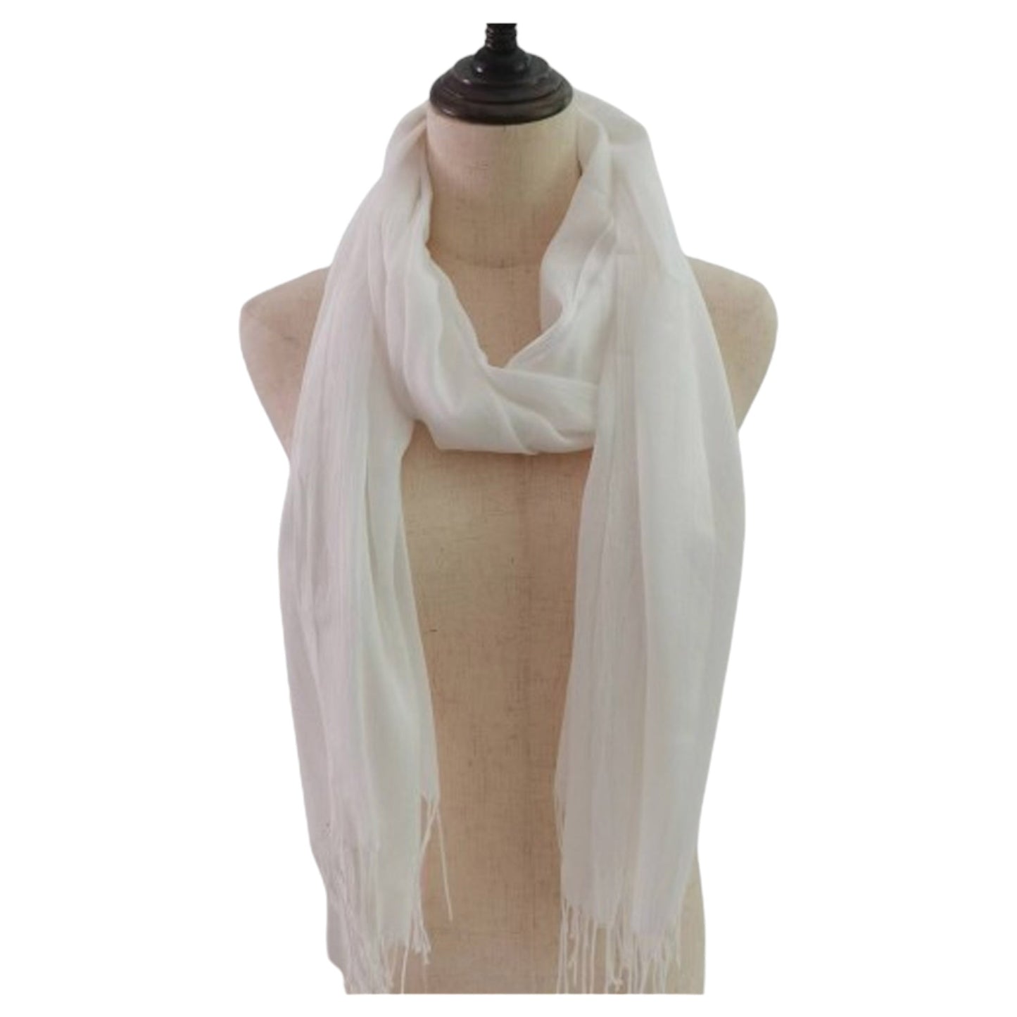 Plain Viscose Scarves VP1211B (12PC)