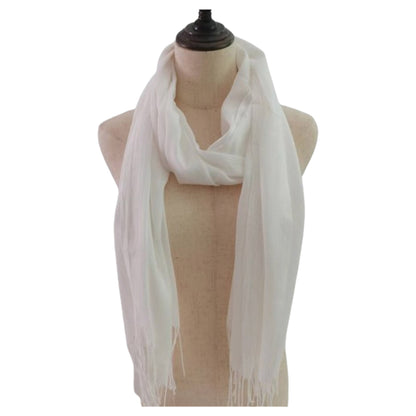 Plain Viscose Scarves VP1211B (12PC)