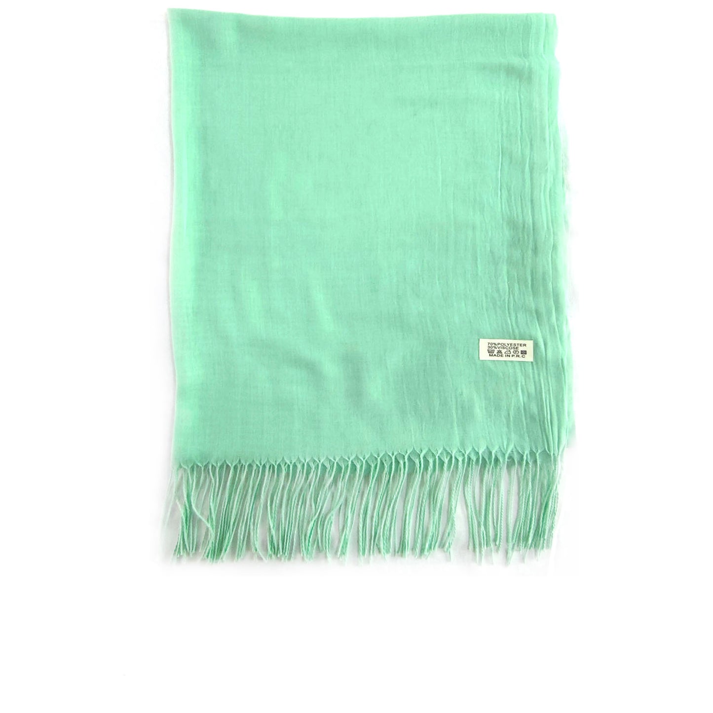 Plain Viscose Scarves VP1211B (12PC)