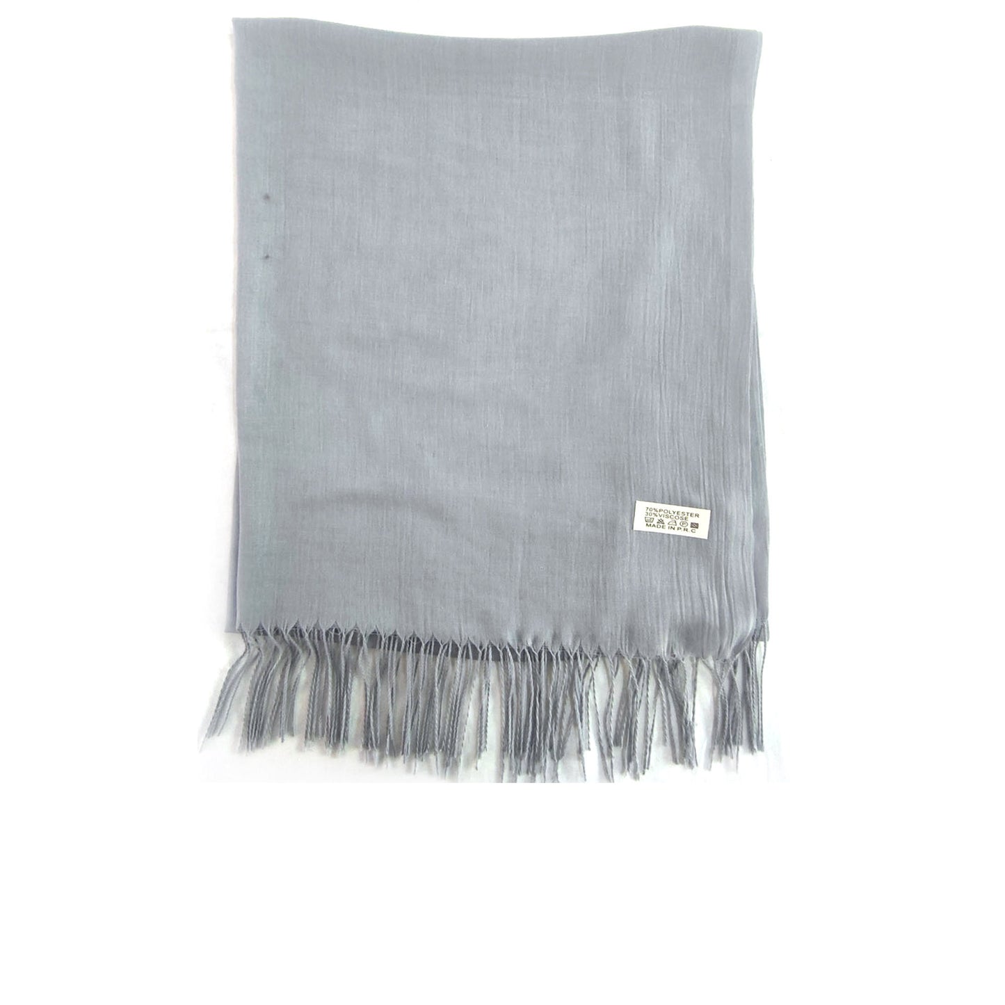 Plain Viscose Scarves VP1211B (12PC)