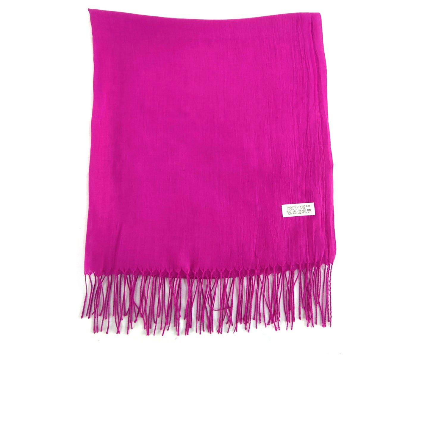Plain Viscose Scarves VP1211B (12PC)