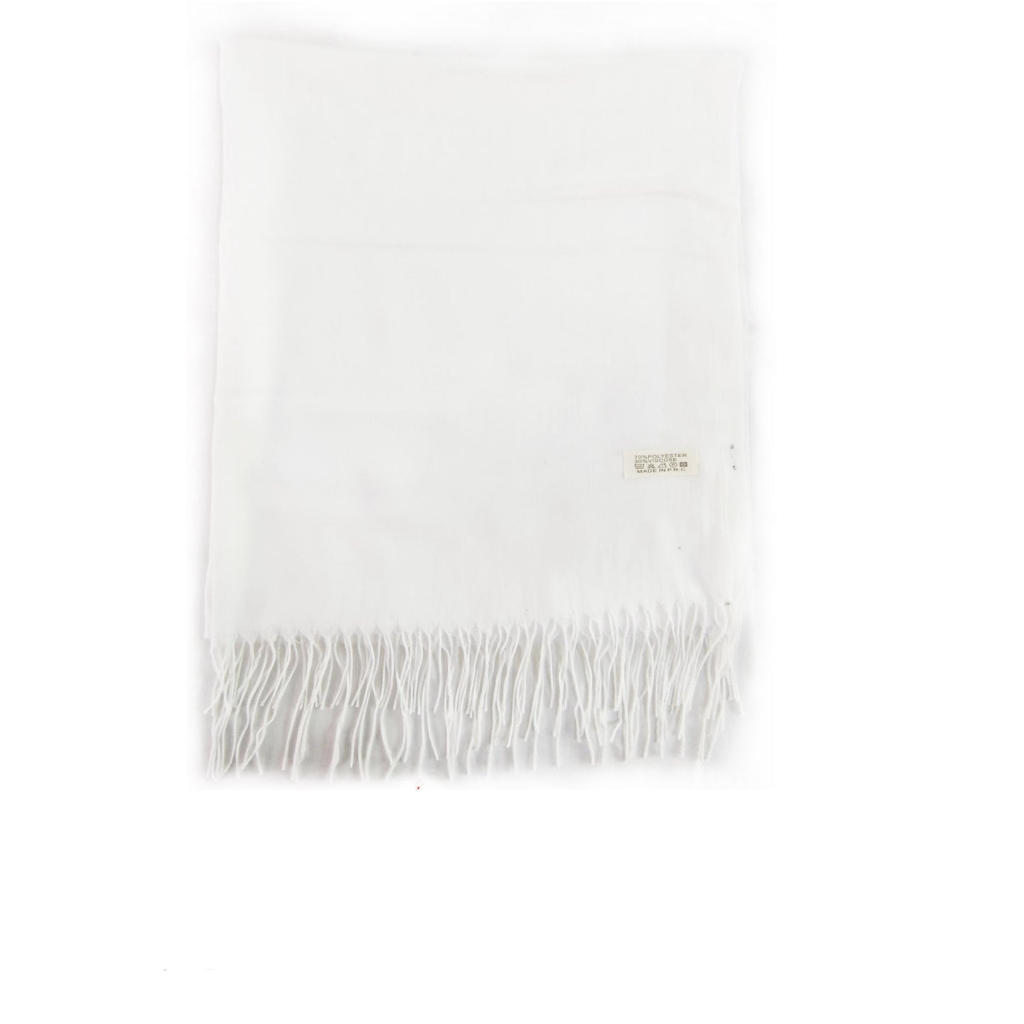 Plain Viscose Scarves VP1211B (12PC)