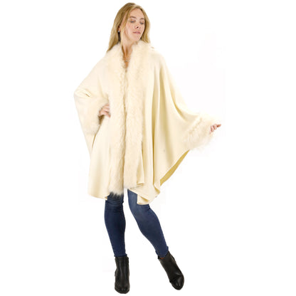 FUR SHAWL LONG SH921 (3PC)
