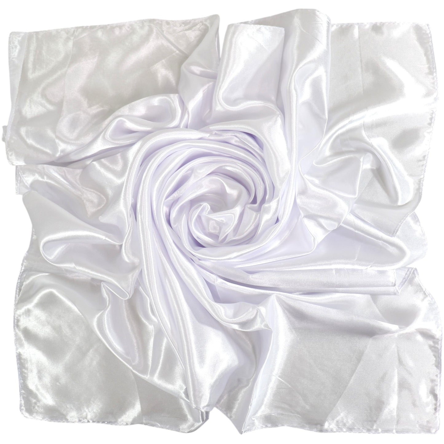 Satin Scarf Plain ST327A (12PC)