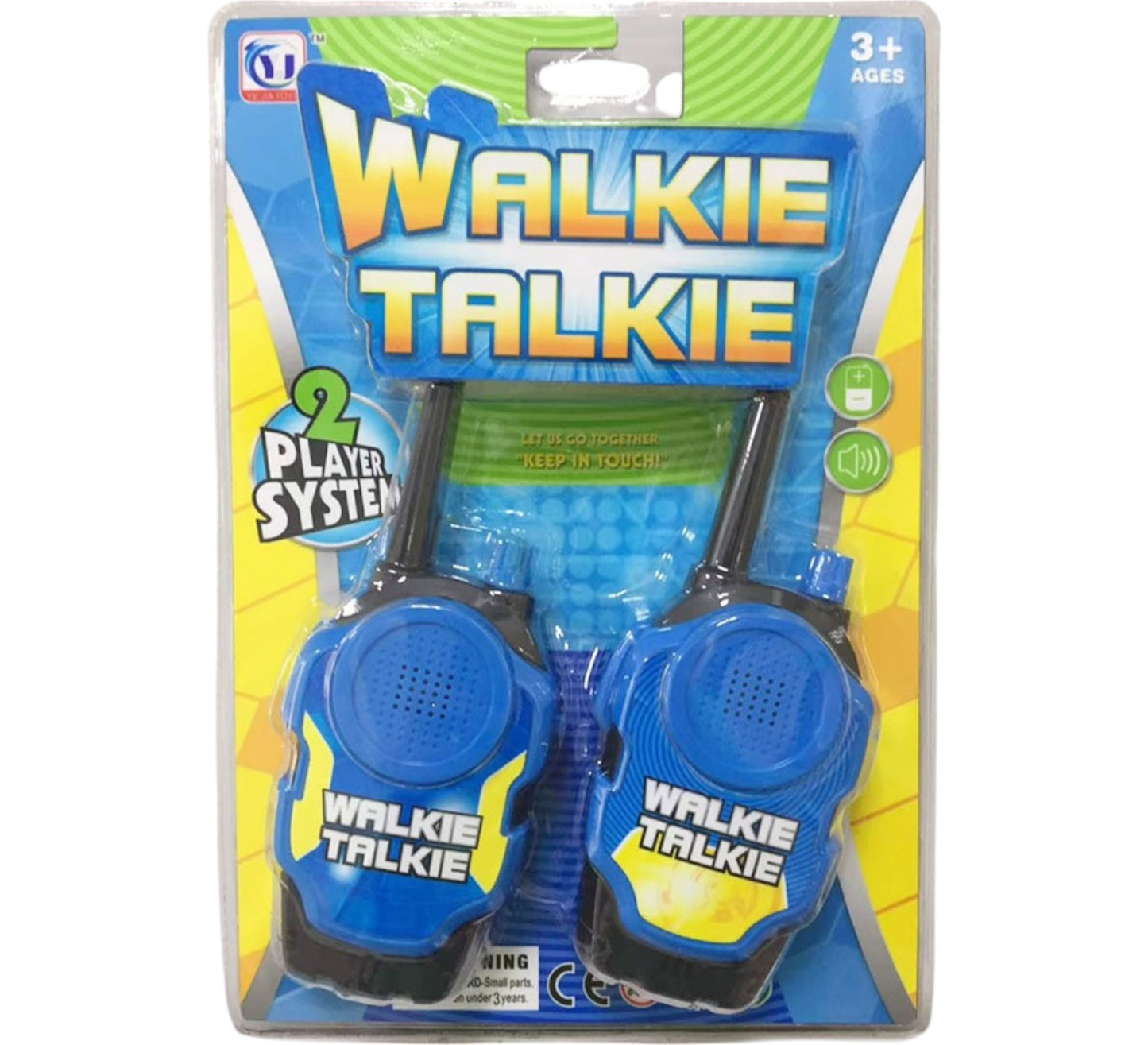 Walkie Talkie Toy Blue WK5214-8 (12PC)