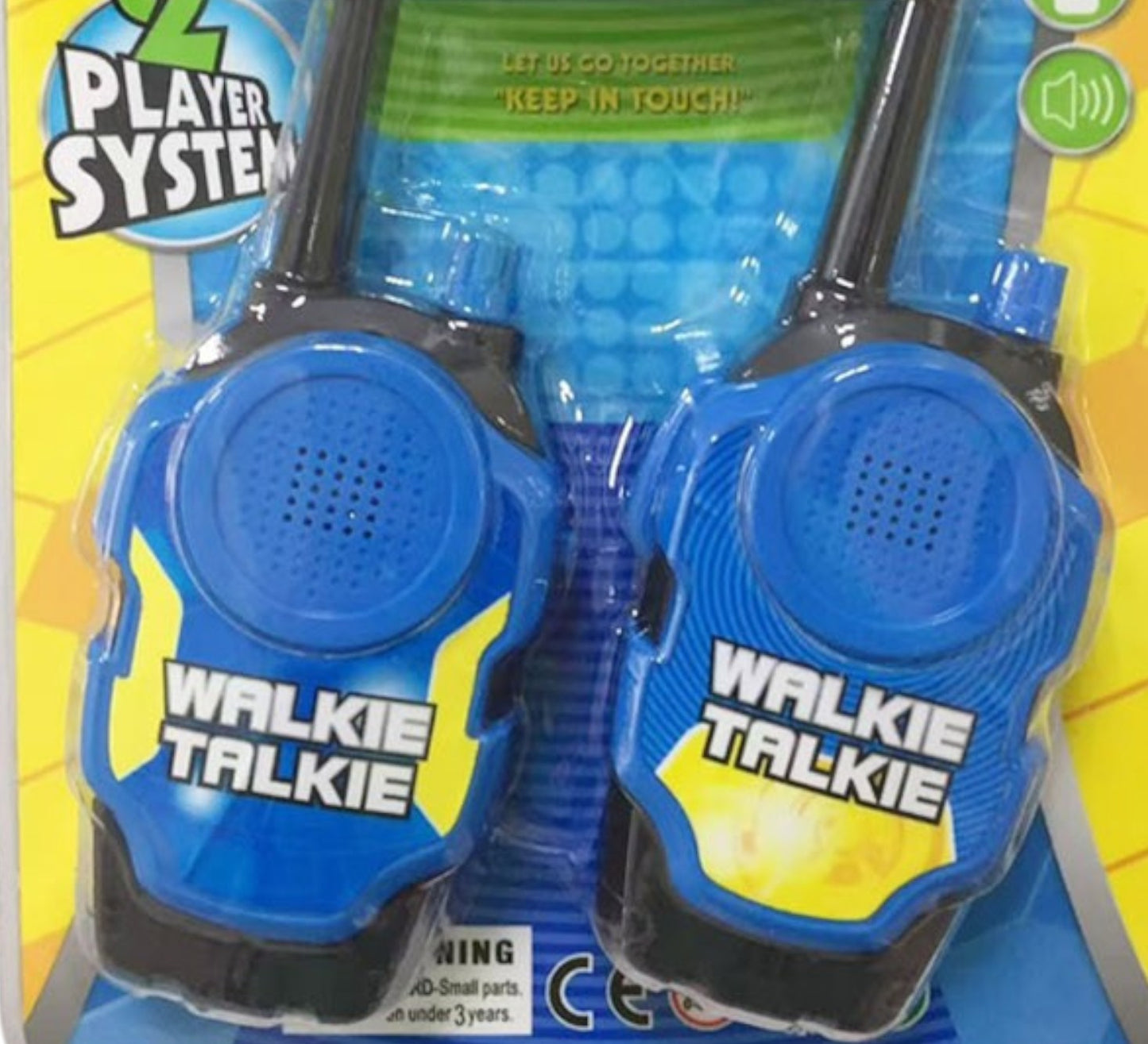 Walkie Talkie Toy Blue WK5214-8 (12PC)