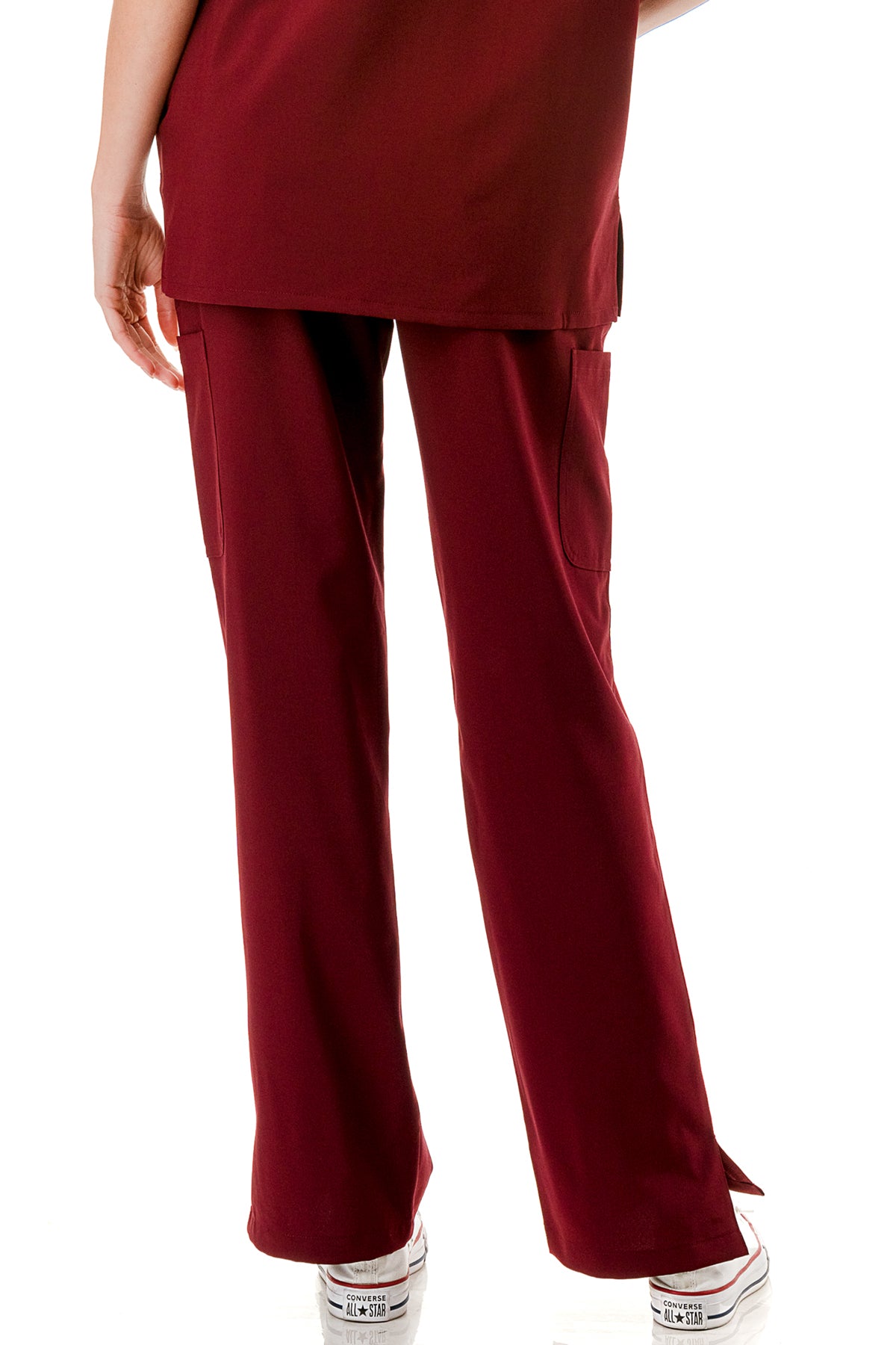 WOMEN'S SCRUBS MEDICAL NURSING UNIFORM SET UN0147BU (MIN 2 SET)