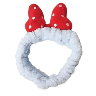 Cute Dot Ribbon Spa Headwrap HW3702-36-C (12PC)