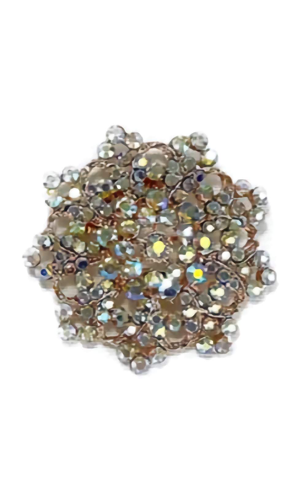 Rhinestone Flower Brooch Bc0427-9 (12pc)