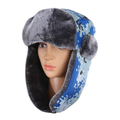 Camo Winter Hat With Lining H207 (12PC)