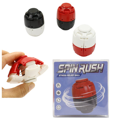 Press to Spin Fidget Spinner HelixCore Rotating Stress Ball Fidget Toy ME367 (24PC)