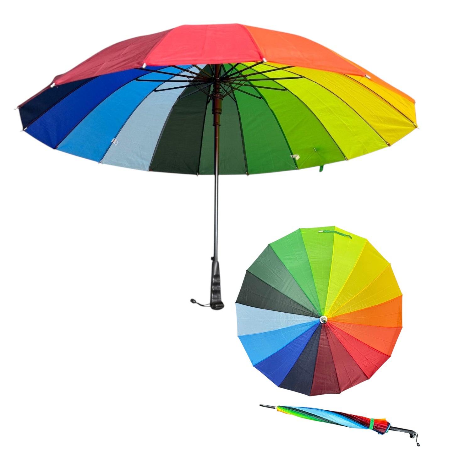 Rainbow 16 Panel Umbrella UM5616!* (12PC)