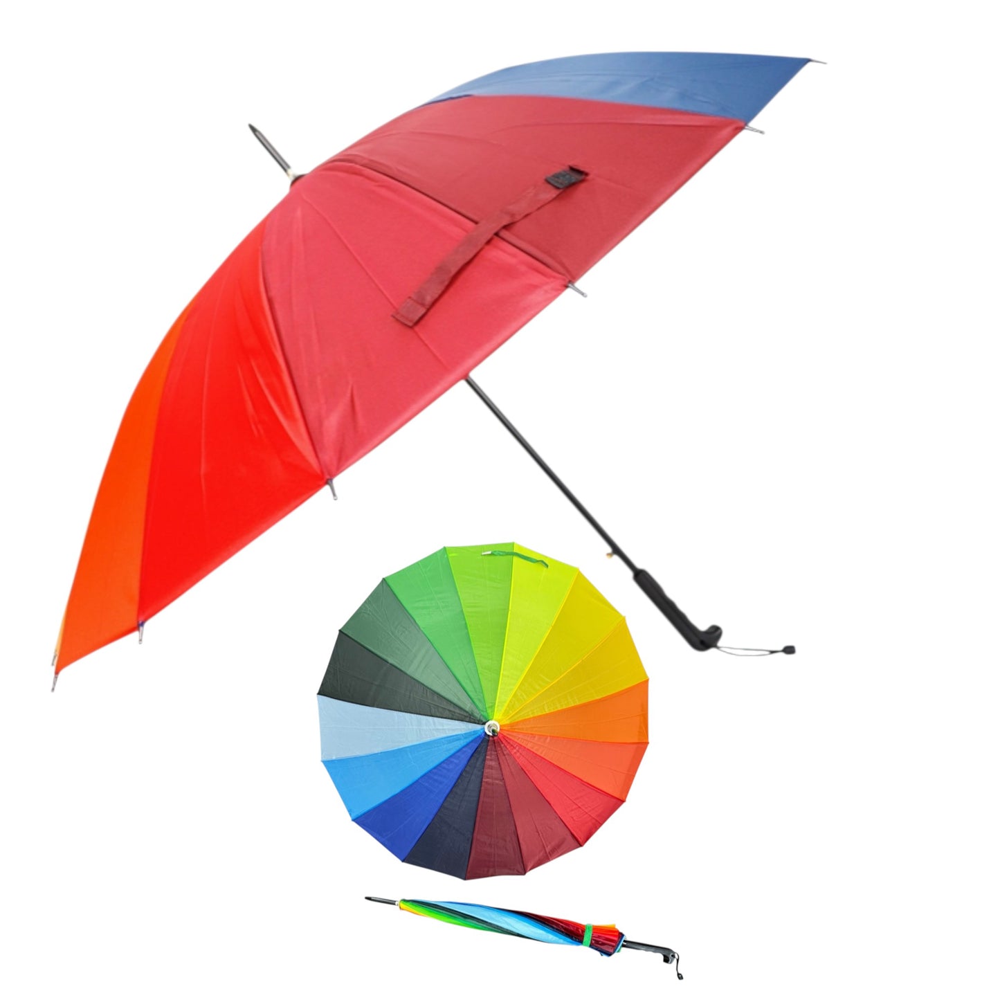Rainbow 16 Panel Umbrella UM5616!* (12PC)