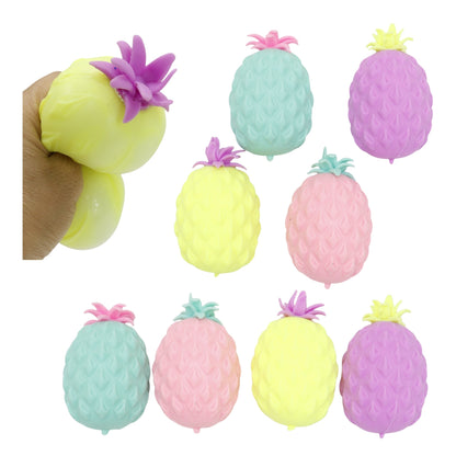 Pastel Pineapple squishy toy JTJT6515-3 (12PC)
