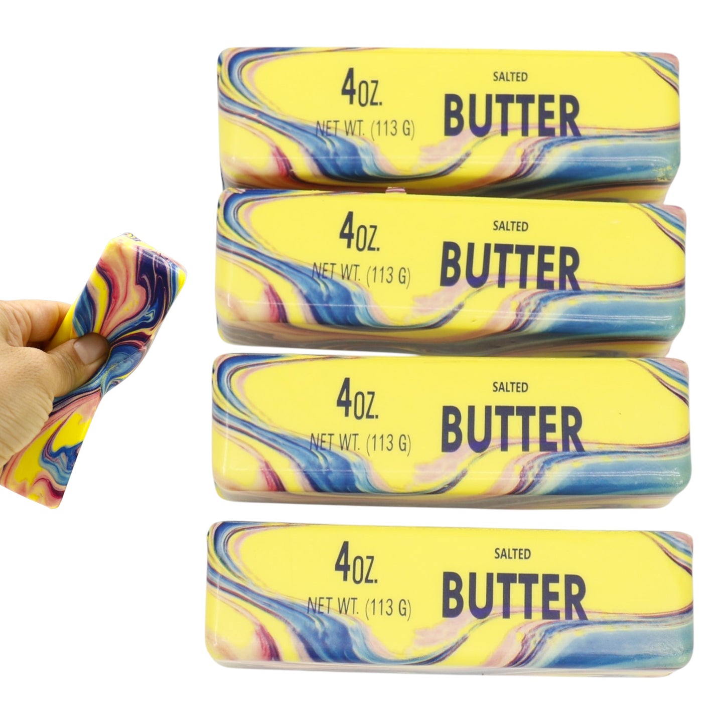 Marbled Salted Squishy Butter Toy JT6603-12! (12PC)