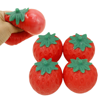 Straberry Flour Squishy Toy SS6607-2. (12PC)