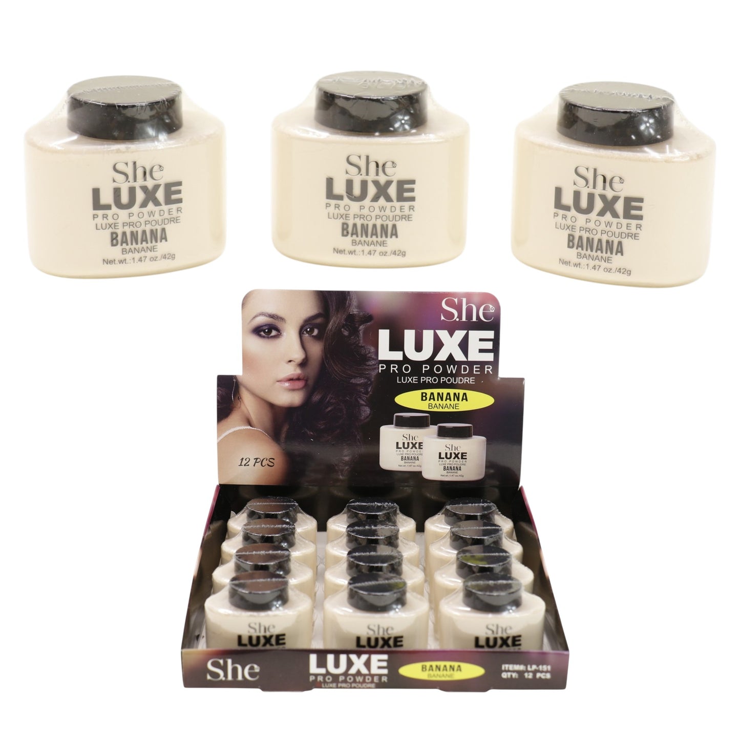 S. he Banana Luxe Pro Powder LP151. (12PK)
