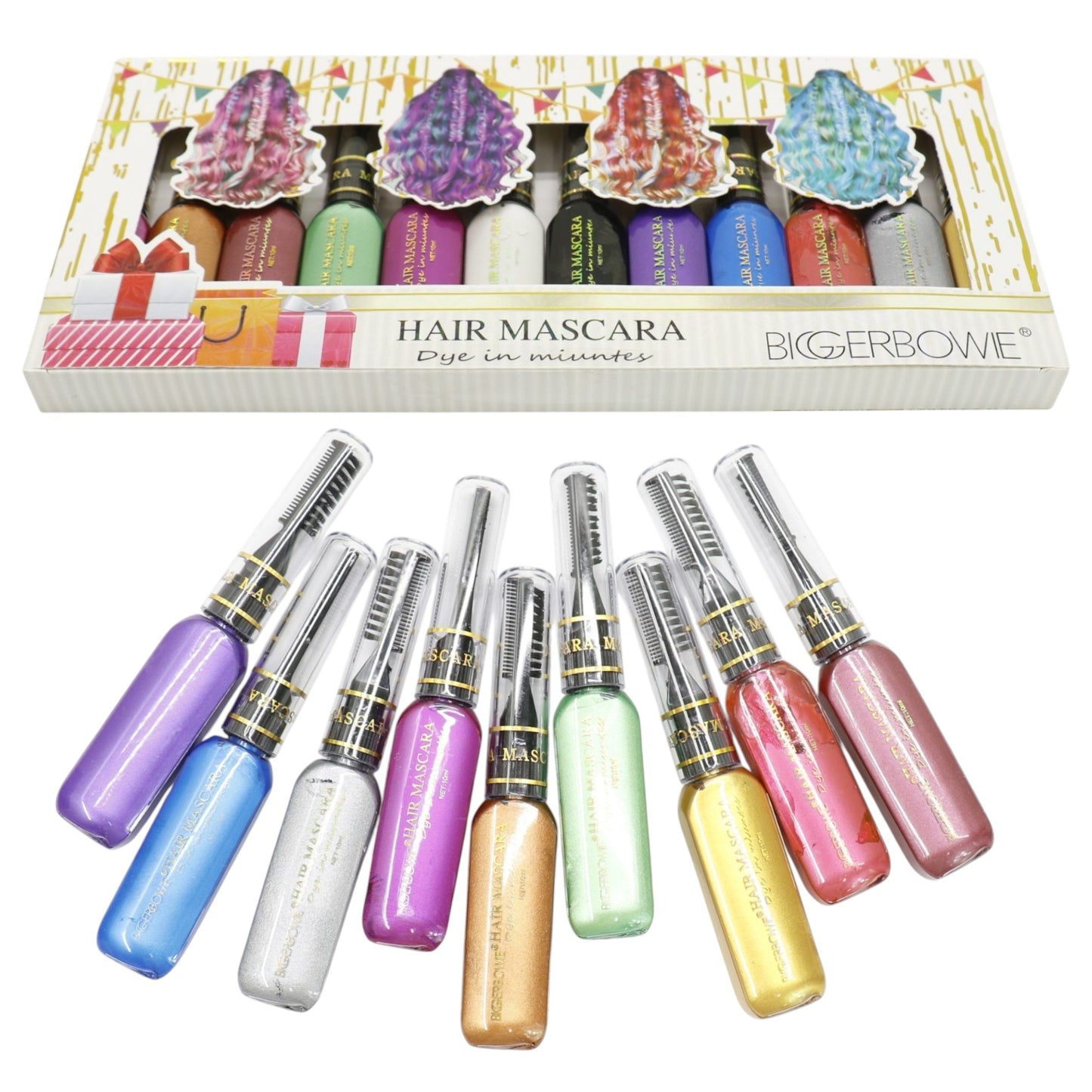 Hair Color Mascara DM4127-7 (12PC)