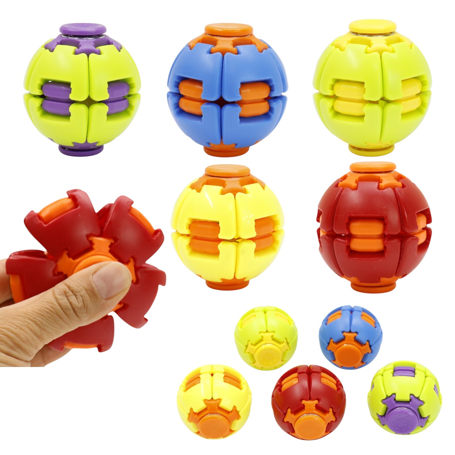 3D Printing Fingertip Rotating Ball SS6711-5 (12PC)