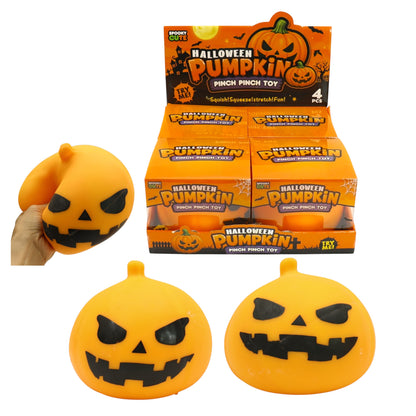 Jumbo 6 Inch Pumpkin Squishy Toy JT6813-7 (4PC)