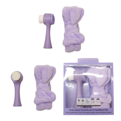 Facial Brush And Headband Set 913 (12PC)
