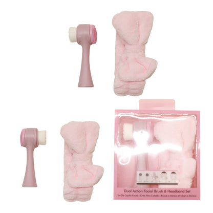 Facial Brush And Headband Set 913 (12PC)
