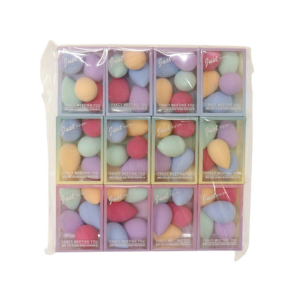 Pastel Mini Makeup Sponge Set 8161 (12Pack)