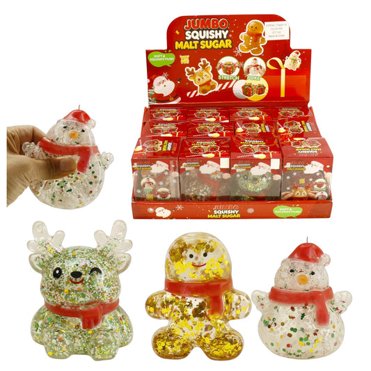 Christmas Squishy Toy JT6820-10 (12PC)