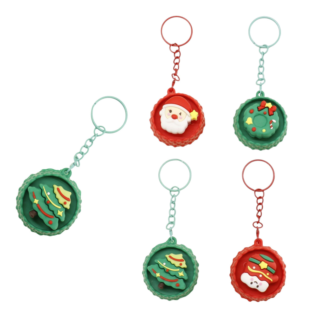 Christmas Keyboard Keycap Fidget Keychain Toy KC6909-3 (12)