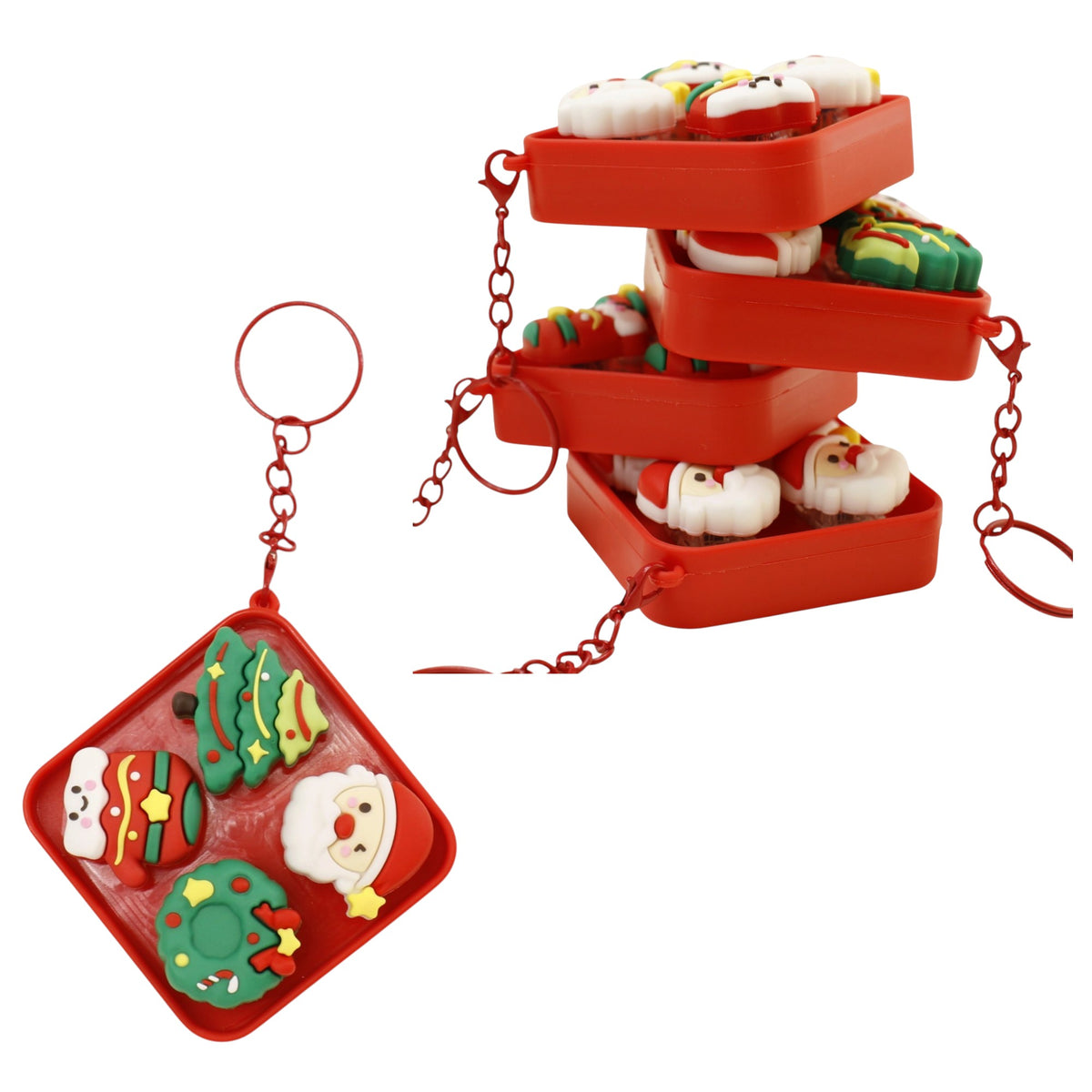 Christmas Keyboard Keycap Fidget Keychain Toy JK6916-36 (12)