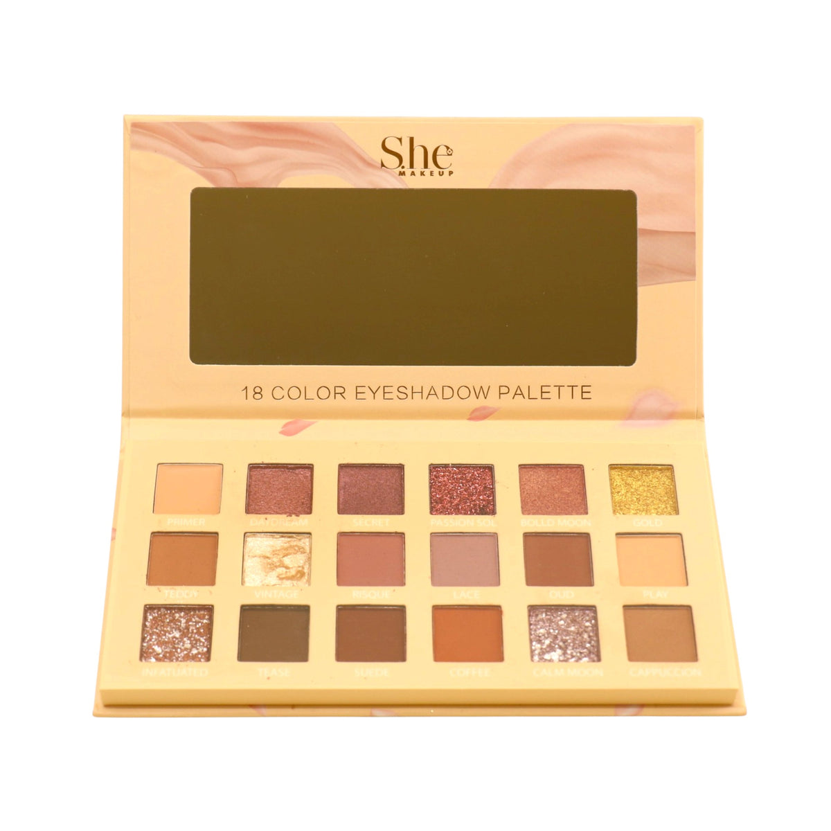 S. He 18 Color Eyeshadow Palette SP17 (6PK)