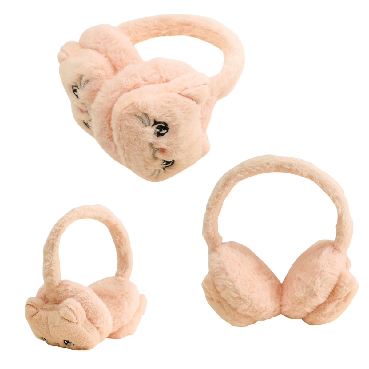 Winter Earmuffs Cute Cat Ears Warmers Winter Headband SS6812-36 (12PC)