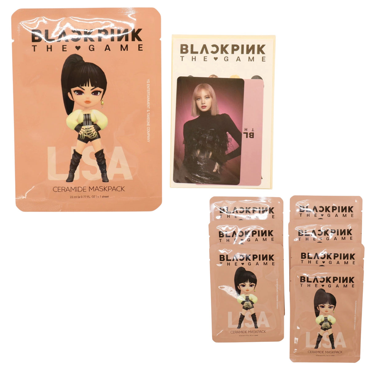 BLACKPINK The Game Mask Pack (7SHEET)