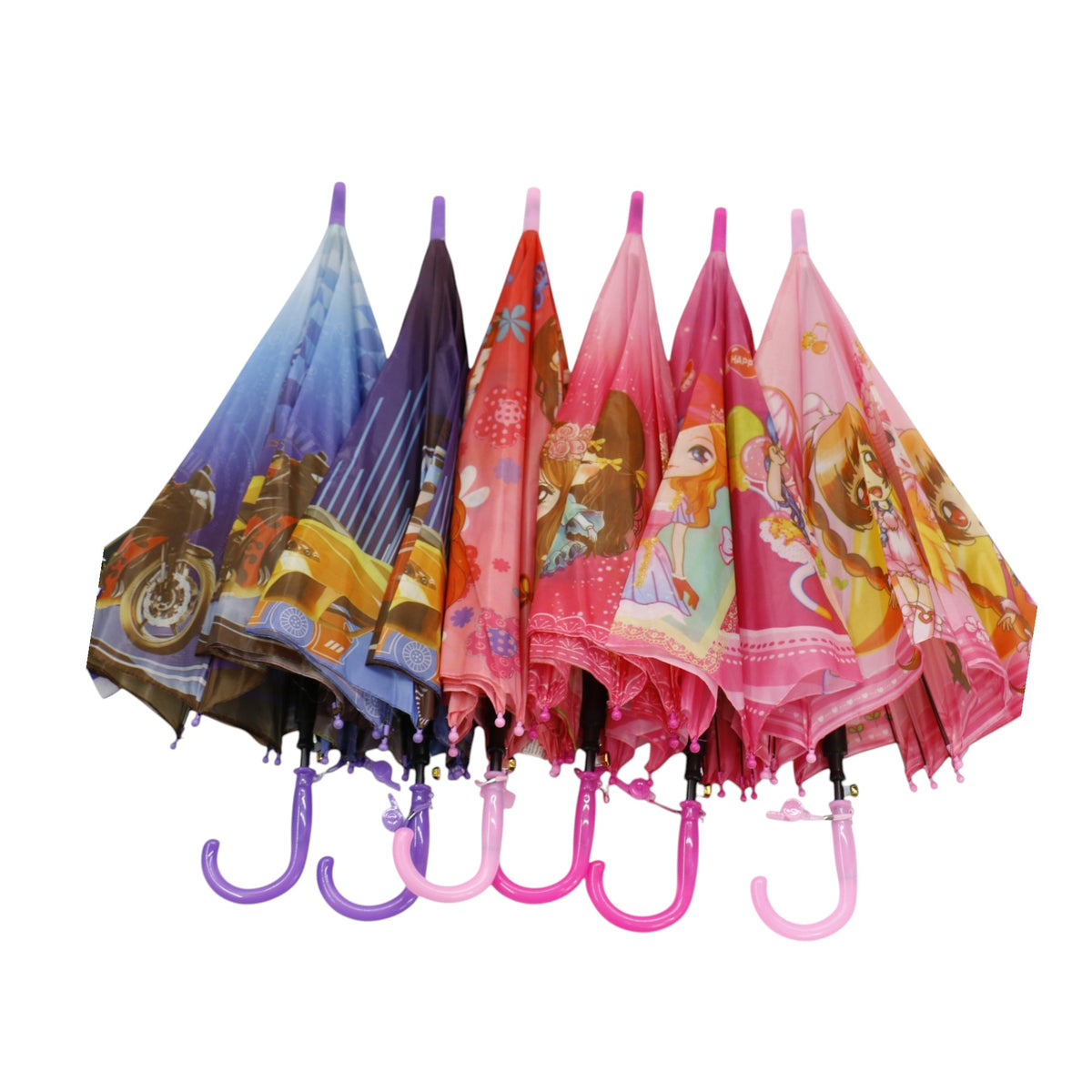 Cute Character Automatic Umbrella for Children UM5013 (12pc)