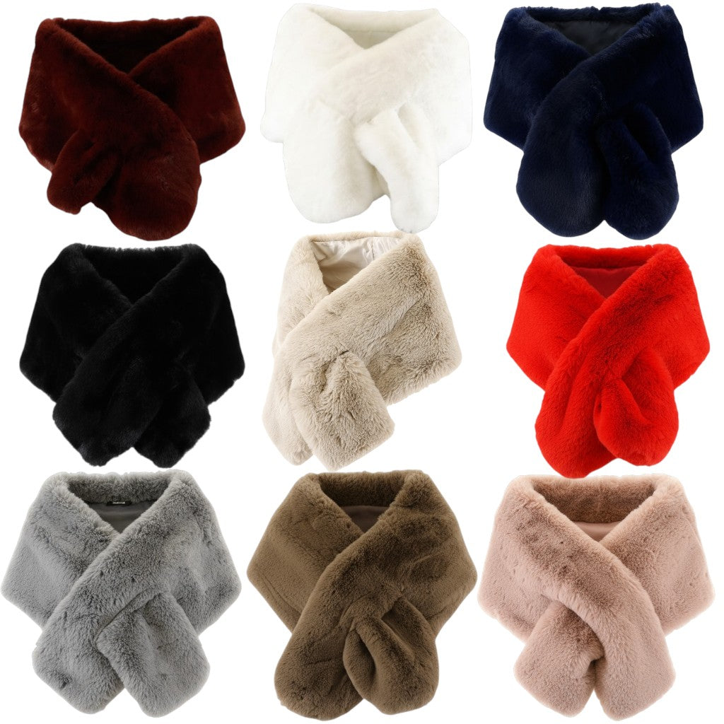 Mink Fur Shawl Wide P3735. (3PC)