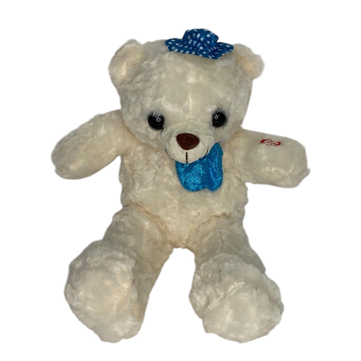 Hat Bear Led Plush SS3404-39 (6PC)