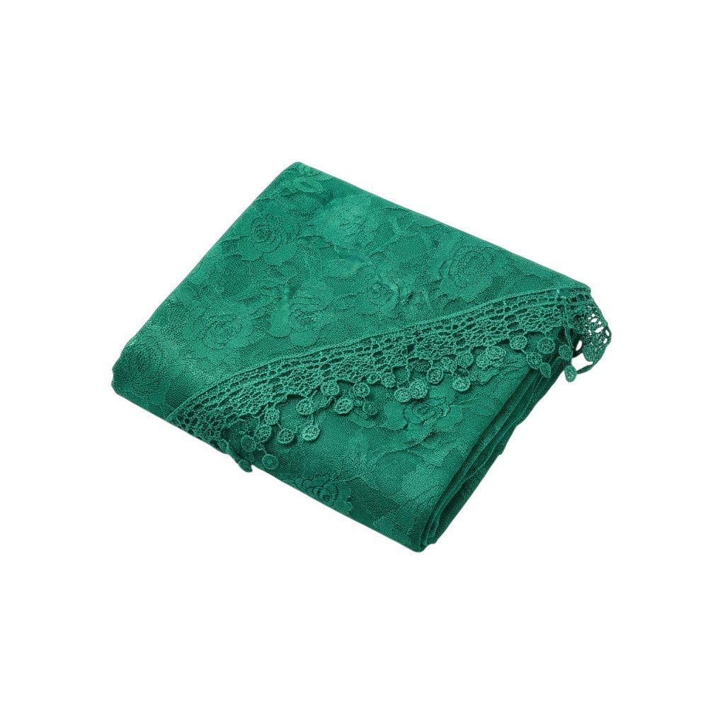 Rose Pattern Lace Scarves Church Veil SS629 (12pcs)