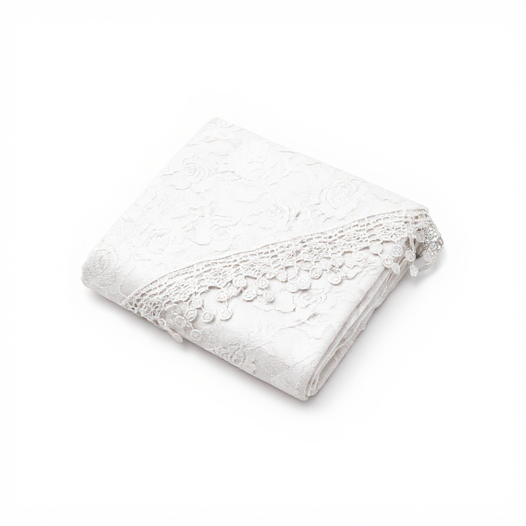 Rose Pattern Lace Scarves Church Veil SS629 (12pcs)