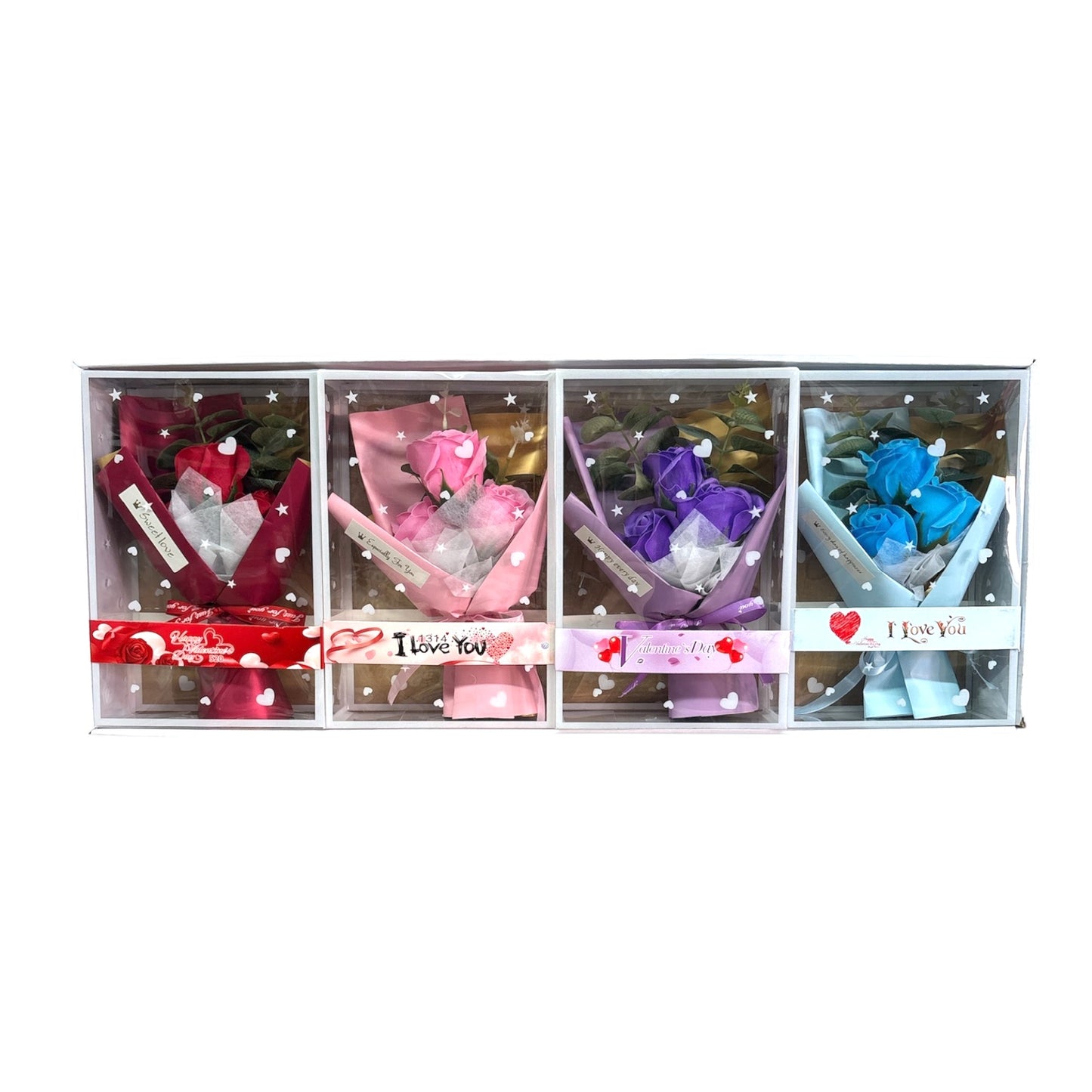 Three Rose Artificial Bouquet Gift VT5111-16 (1 PACK )