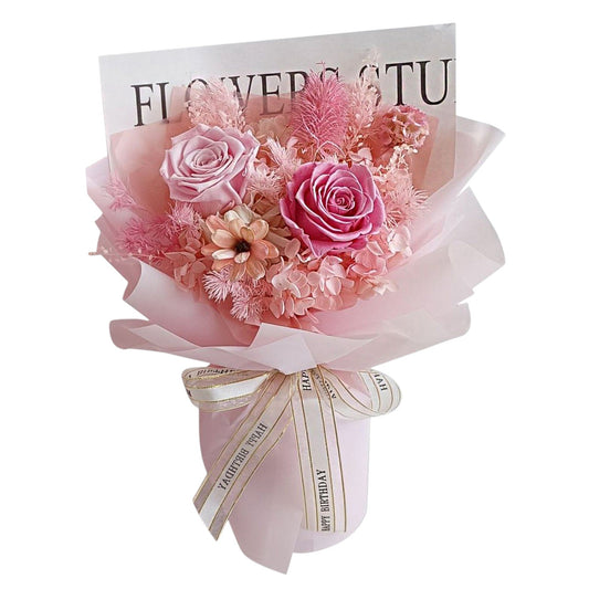 Pink Mix Rose Artificial Flower Bouquet SS51221-11 (1PC)