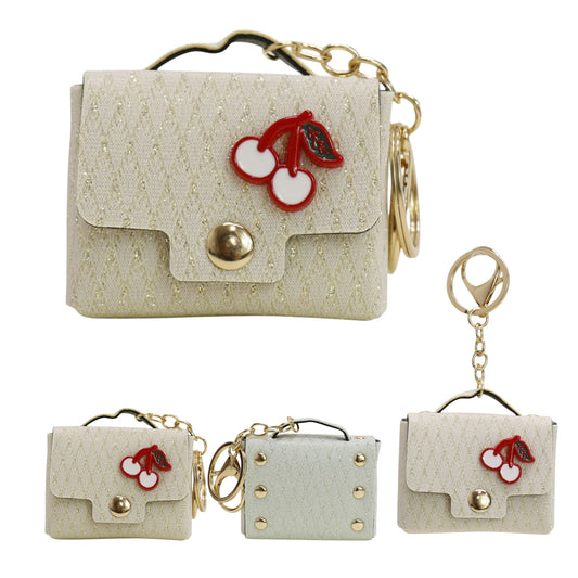 Cherry Air pods Case Bag Key Chain SS6305-22 (12PC)