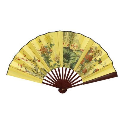 Chinese Vintage Oriental Hand Held Folding Fan FNSZ03 (12PC)