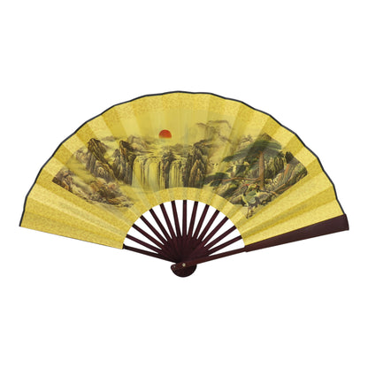 Chinese Vintage Oriental Hand Held Folding Fan FNSZ03 (12PC)