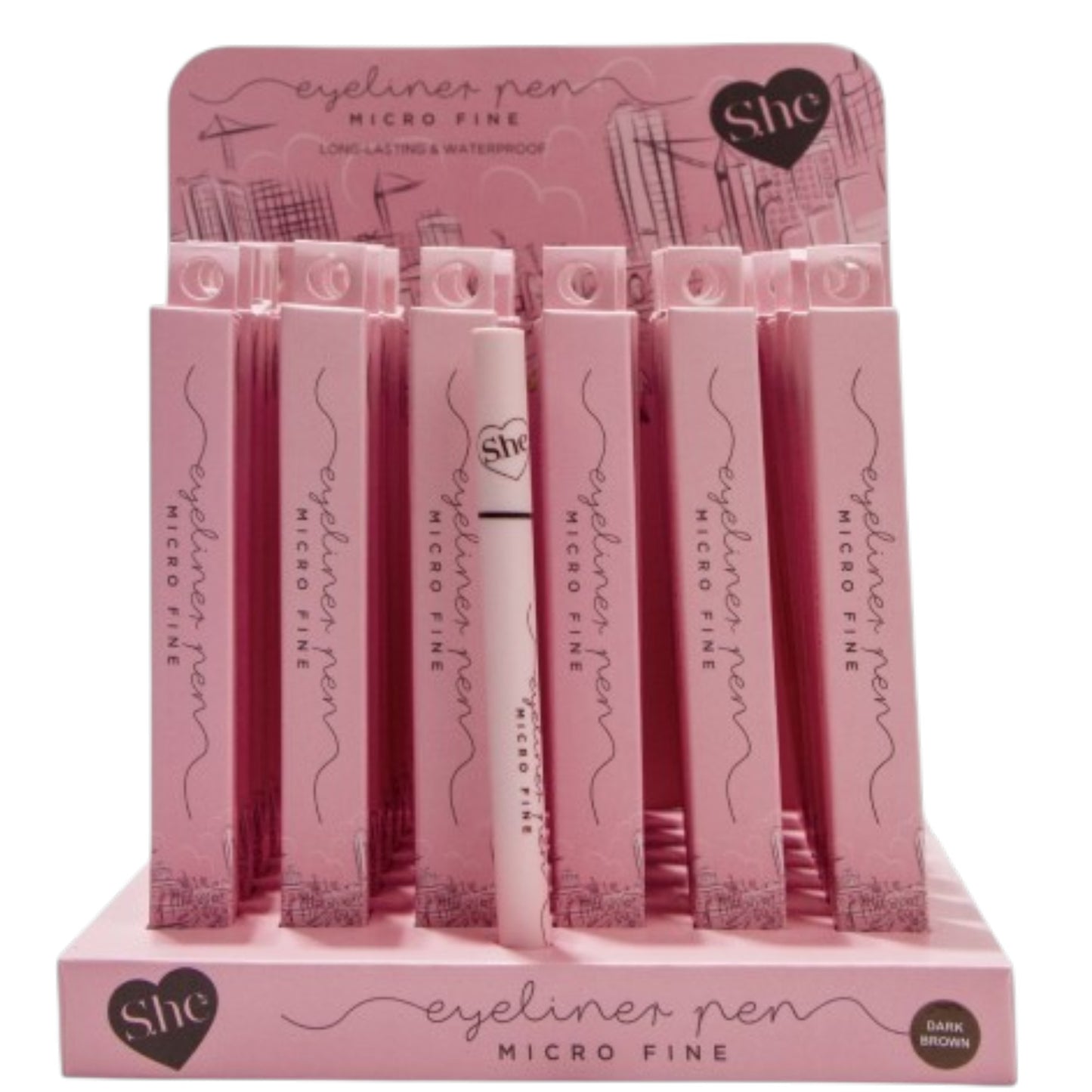 S. he Super Fine Liquid Eyeline  EL1067 (36PC)