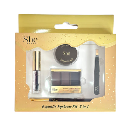 S. he Exquisite Eyebrow 5 In 1 SGS002 (4PK)