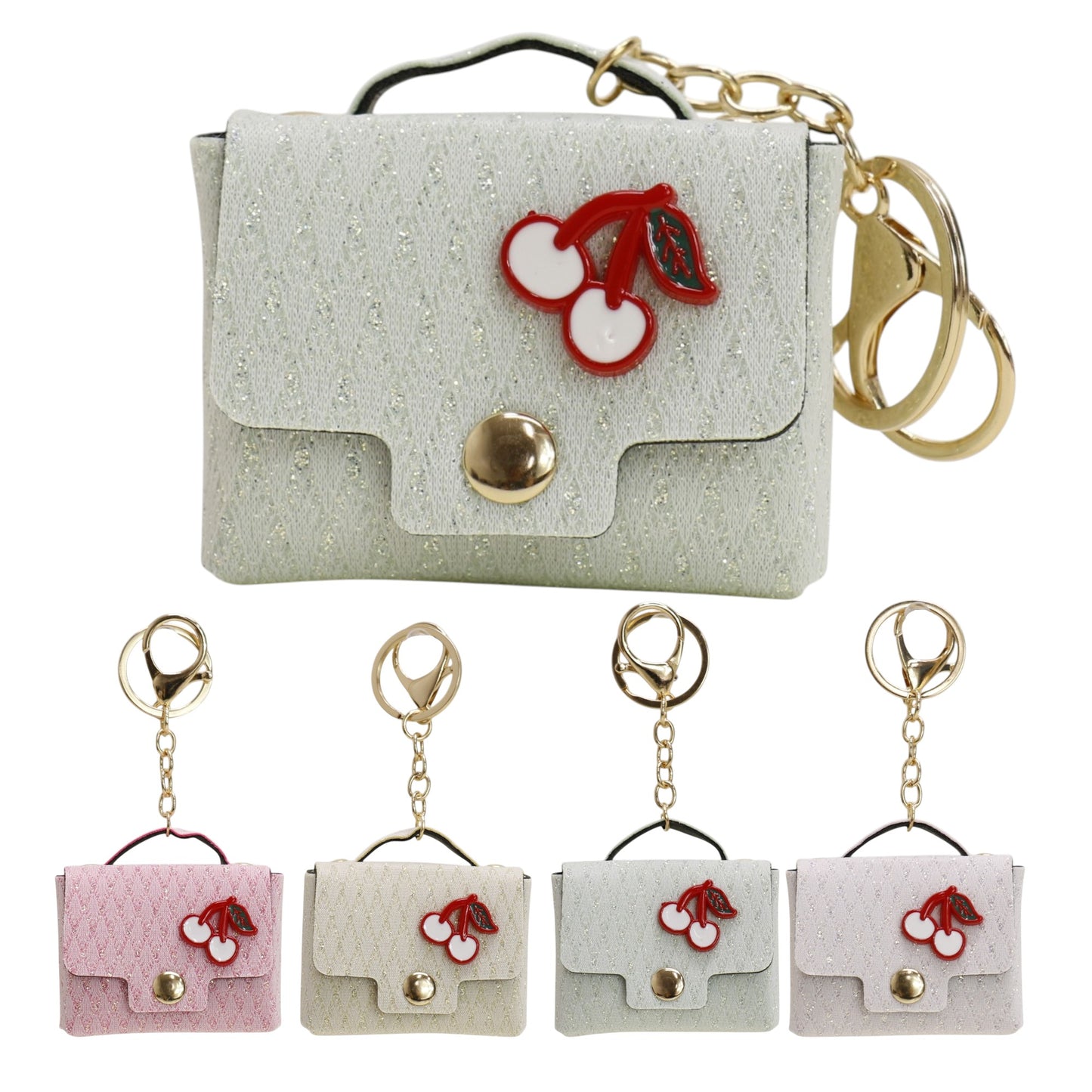 Cherry Air pods Case Bag Key Chain SS6305-22 (12PC)