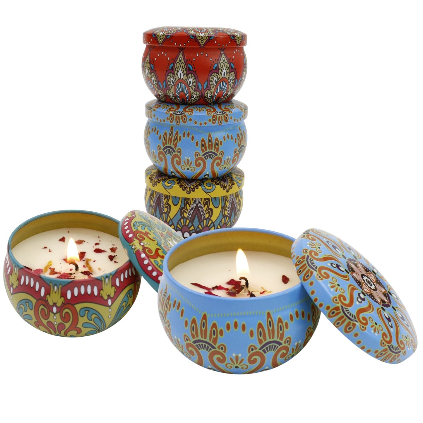 Bohemia 4pcs Fragrance Scented Candle SS51113-16 (3Pack)