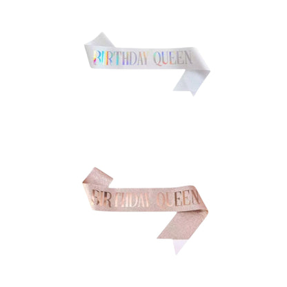 Birthday Queen Sash For Women SA5218-3 (12PC)